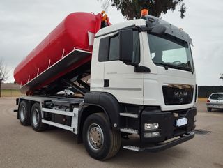 MAN TGS 33.440-CAMIONES GANCHOS PORTACONTENEDORES