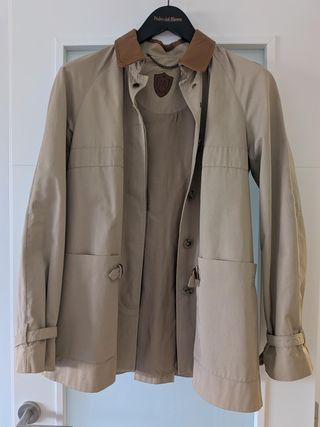 Gabardina Massimo Dutti forrada T.38