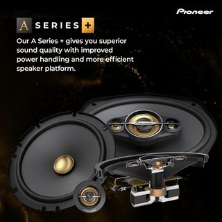 PIONEER TS-A6991F - Altavoces coaxiales de 5 vías