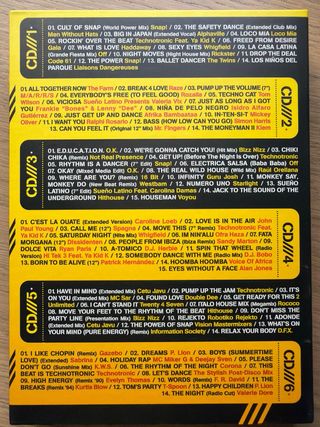 Retrodance 6CDs 80s 90s Dance Hits