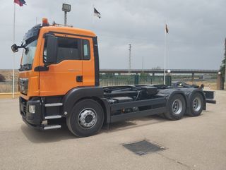 MAN TGS 500-CAMIONES GANCHOS PORTACONTENEDORES