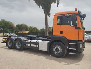 MAN TGS 500-CAMIONES GANCHOS PORTACONTENEDORES