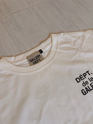 Camiseta Gallery Dept Blanca