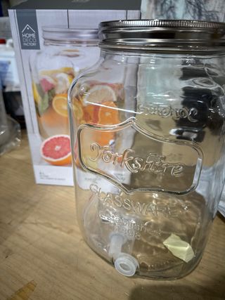 Dispensador Bebidas Vidrio 8L Yorkshire