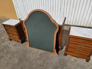Espejo de madera
