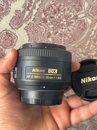 Objetivo Nikon AF-S DX Nikkor 35mm f/1.8G