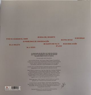 Ana Torroja LP Firmado Se ha acabado el show
