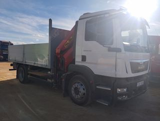 MAN TGM 18 290-CAMIONES GRUAS