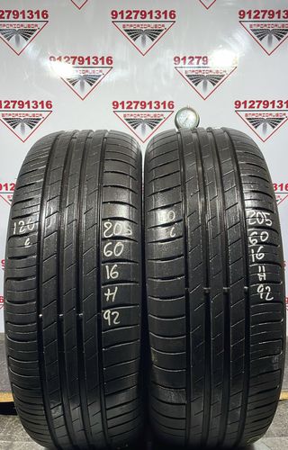 205 60 16 H GOODYEAR RUEDA AL 90% VIDA UTIL