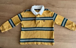 Polo GAP manga larga rayas