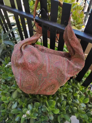 Borsa donna paisley multicolor