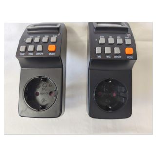 2 Enchufes Temporizador Digital con Manual