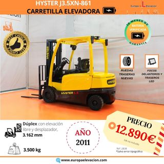 CARRETILLA ELEVADORA ELECTRICA HYSTER