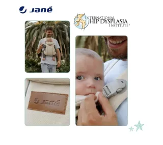 Mochila Portabebés Jane Beige