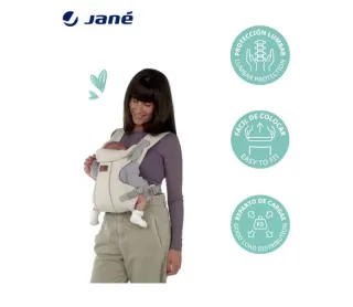 Mochila Portabebés Jane Beige