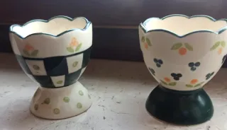 Coppette portauova Wald in ceramica