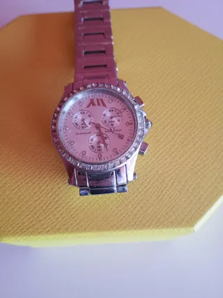 Reloj Paul Versan  Plateado 50 metros