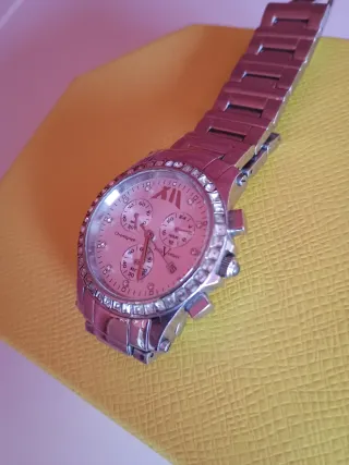 Reloj Paul Versan  Plateado 50 metros