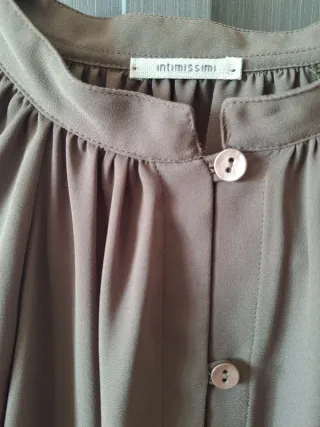 Abito tortora Intimissimi camicia lunga S
