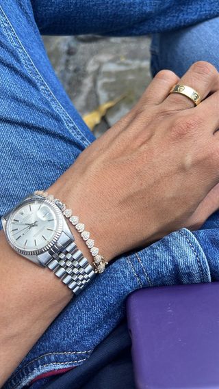 Reloj Rolex Datejust Plata no tiene documento