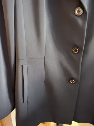 Traje de chaqueta mujer Dados talla 50 azul marino