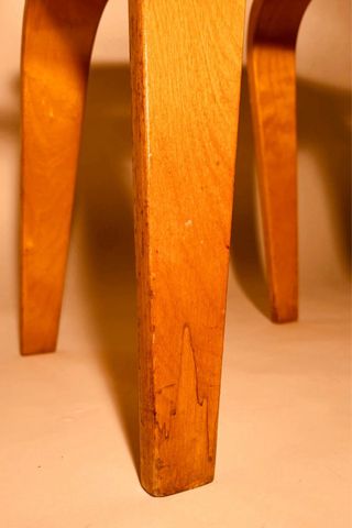 Silla Antigua Madera Curvada