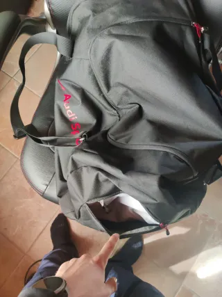 Bolsa Deporte Audi Collection Negra