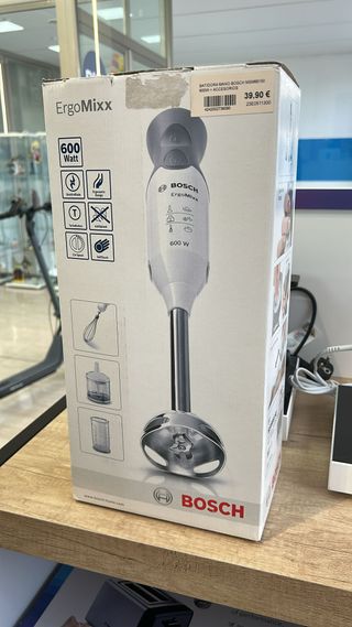 Batidora de mano Bosch ErgoMixx 600W + accesorios