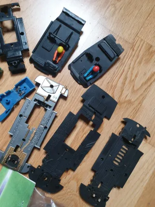 Accesorios Scalextric: Motores, Ruedas y Chasis