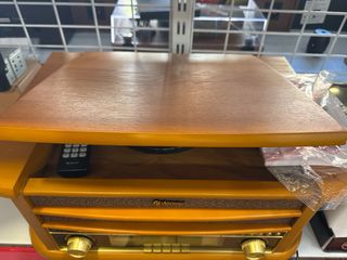 Tocadiscos Vintage con Mando