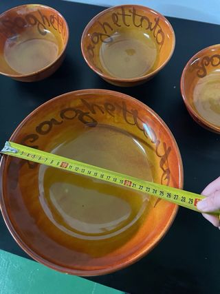 Juego de 4 cuencos para pasta