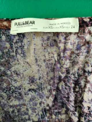 Top Pull&Bear stampato