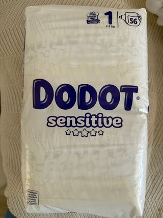 Dodot Sensitive Talla 1 (2-5 kg) - 56 uds