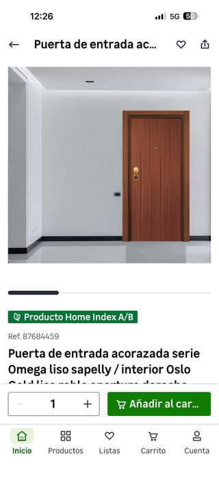 Se precisa Instalador  de Puerta Acorazada