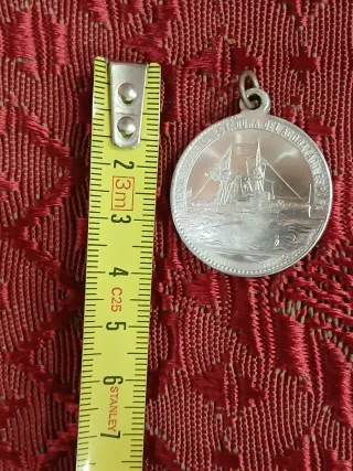 Medalla Botadura Acorazado España Ferrol 1912