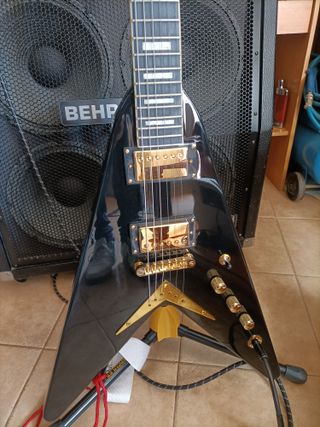 guitarra y amplificador