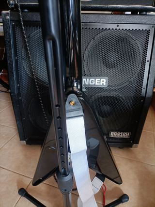 guitarra y amplificador