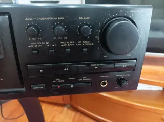 Pletina Cassette JVC TD-V662 Negra