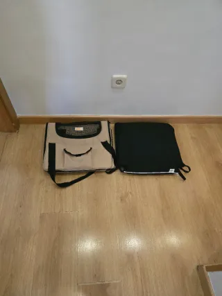 Transportín Perros 2 en 1 - avión y silla coche.