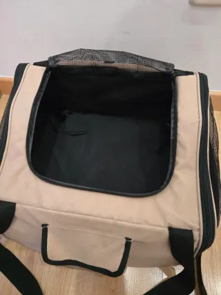 Transportín Perros 2 en 1 - avión y silla coche.