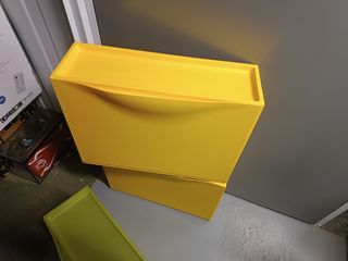 Zapateros Plástico Verde y Amarillo