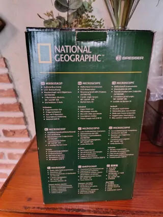 Microscopio National Geographic 40X-1280X