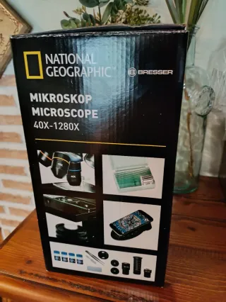 Microscopio National Geographic 40X-1280X
