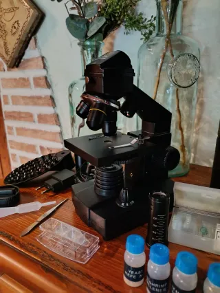 Microscopio National Geographic 40X-1280X