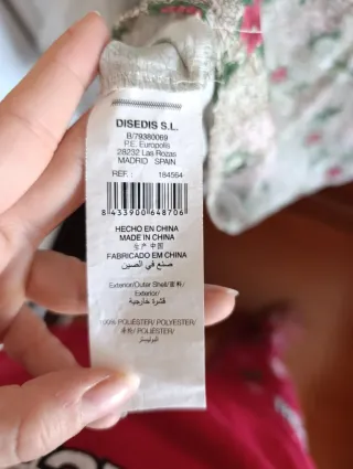 Blusa floral manga corta