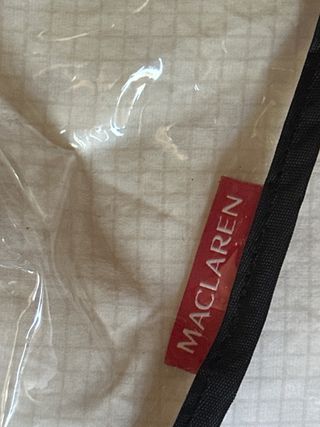 Funda lluvia Maclaren para carrito bebé