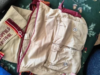 Bandolera Springfield Beige Multicolor