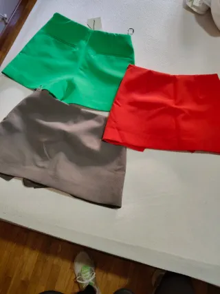 Faldas pantalón Zara