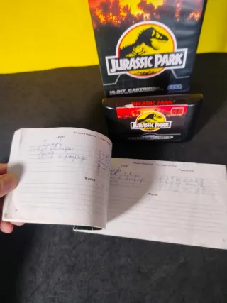 Jurassic Park Sega Mega Drive Juego