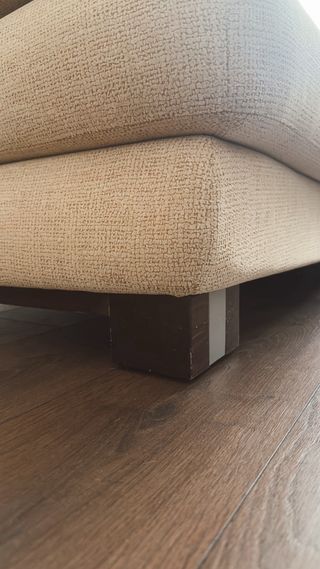 Sofá de 3 plazas beige